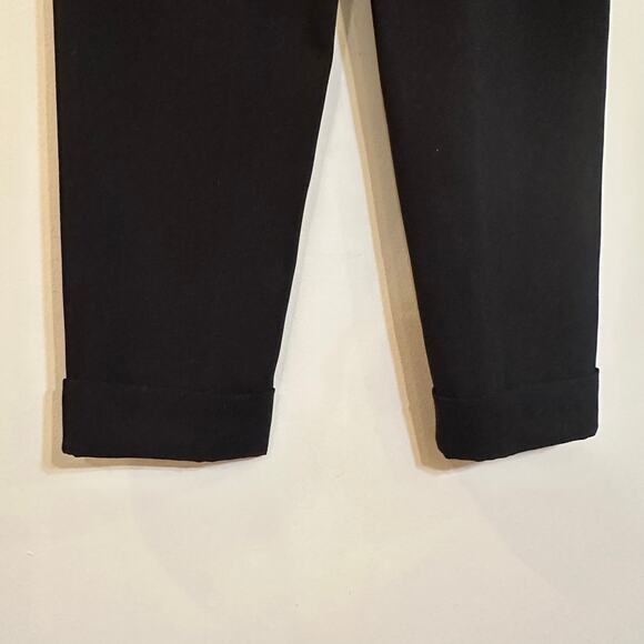 Alice + Olivia Pleated Front Black Pants sz 6 - Picture 7 of 7